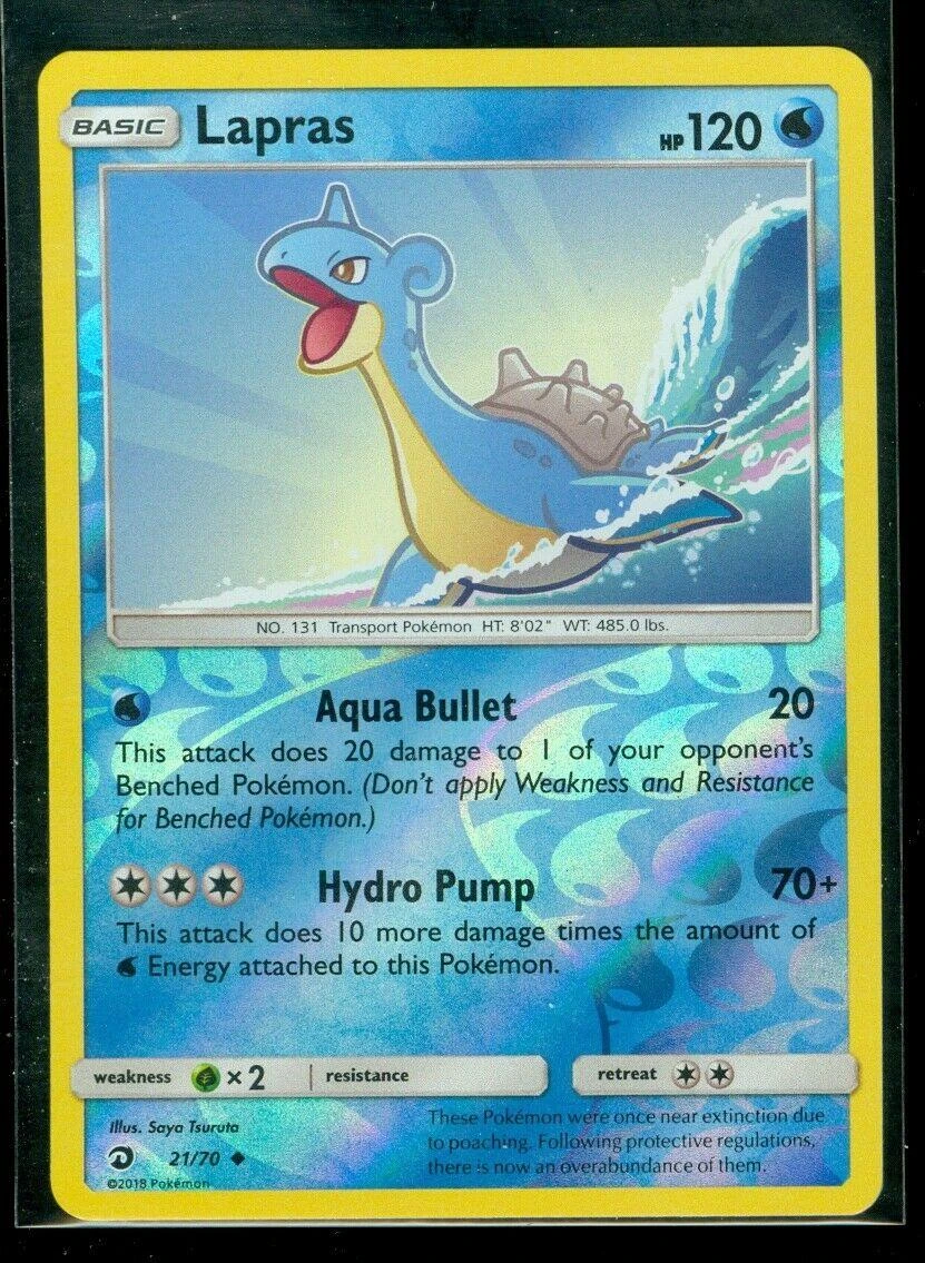 Lapras Reverse Holo #21
