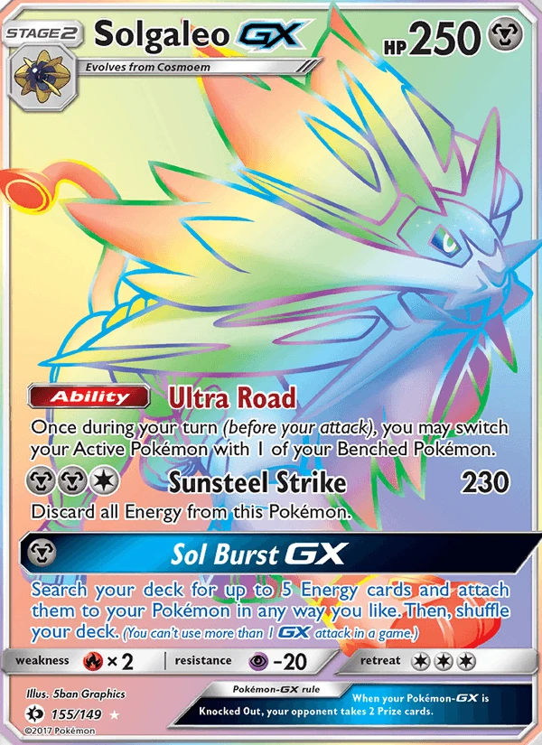 Solgaleo Gx #155