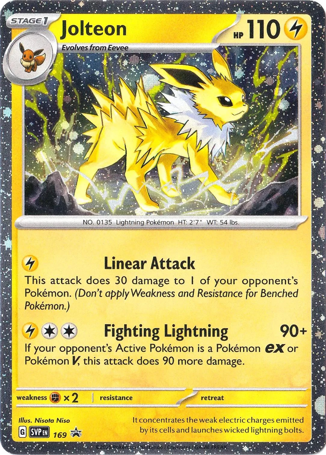 Jolteon Cosmos Holo #169
