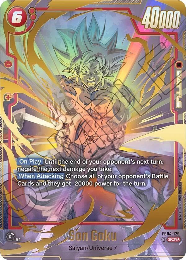 Son Goku [Alternate Art] #FB04-129