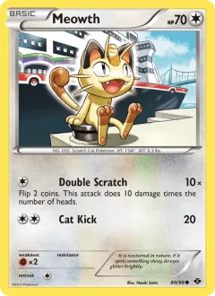 Meowth Reverse Holo