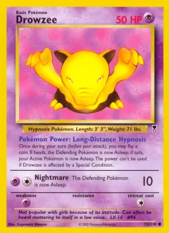 Drowzee Reverse Holo