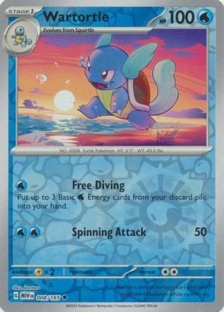 Wartortle Reverse #8
