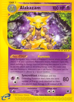 Alakazam Reverse Holo