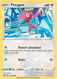 Porygon Reverse Holo