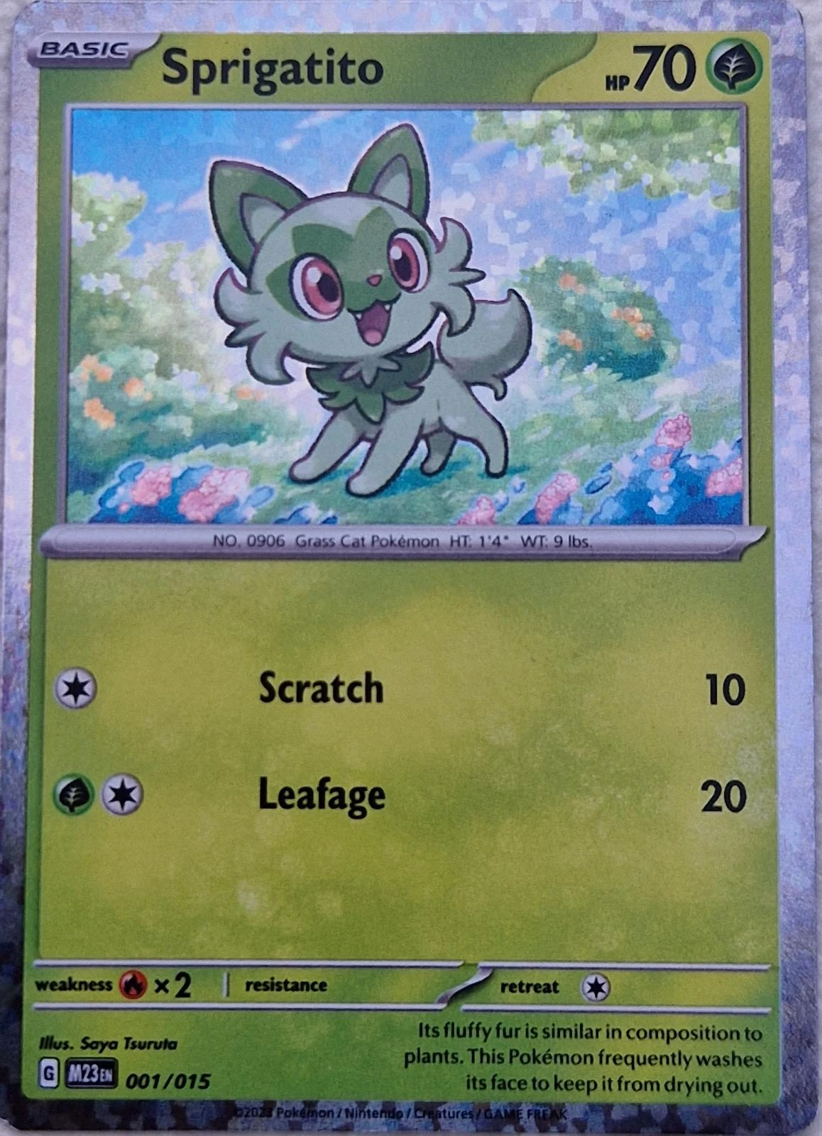 Sprigatito Holo #1