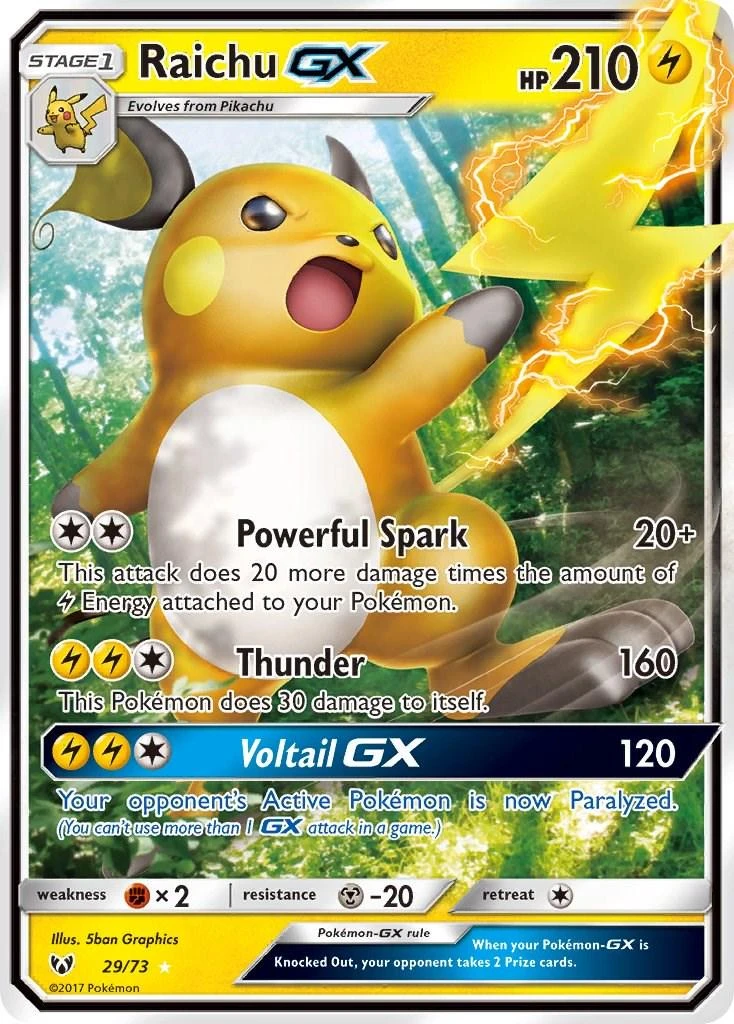Raichu Gx #29