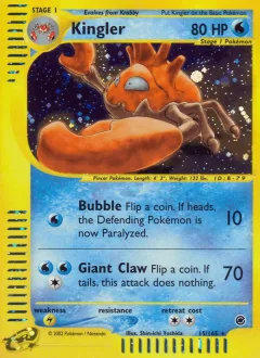 Kingler Reverse Holo