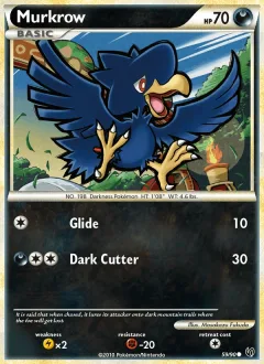 Murkrow Reverse Holo