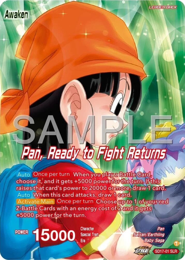 Pan // Pan, Ready to Fight Returns #SD17-01