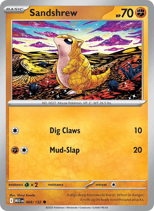 Sandshrew #68