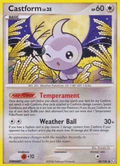 Castform Reverse Holo