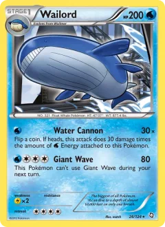 Wailord Reverse Holo