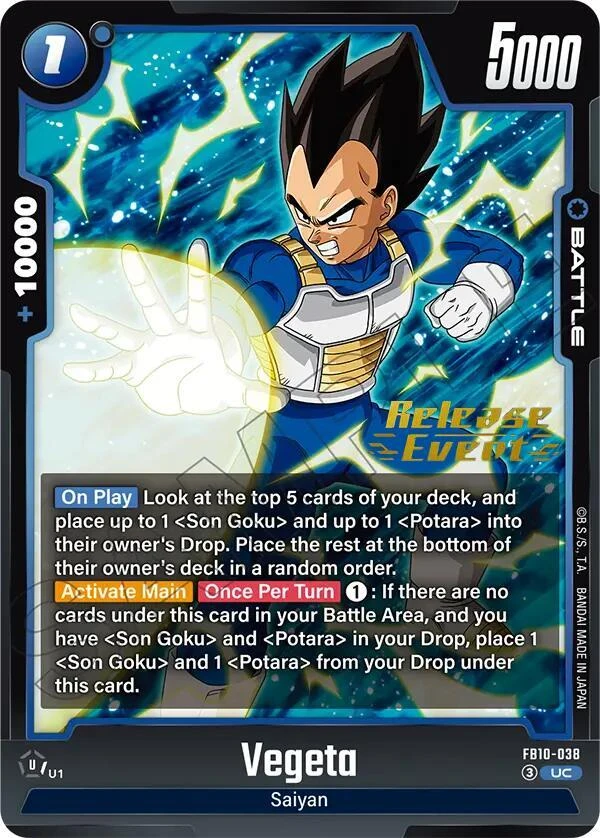Vegeta [Release Event] #FB10-038