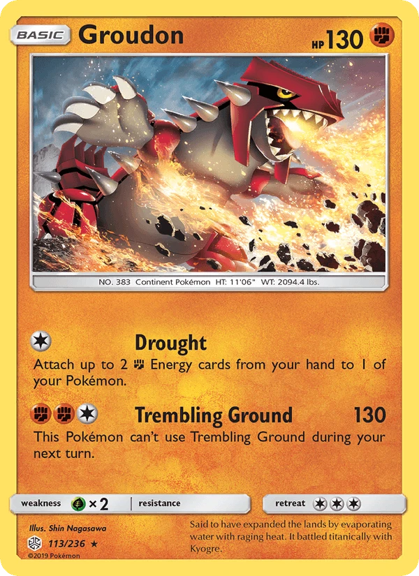 Groudon #113