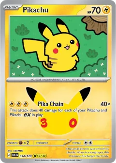 Pikachu Holo