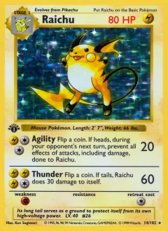 Raichu 1st Edition