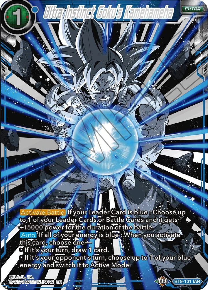 Ultra Instinct Goku's Kamehameha #BT9-131