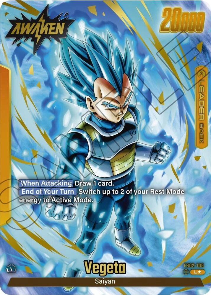 Vegeta [Alternate Art] #FB02-105