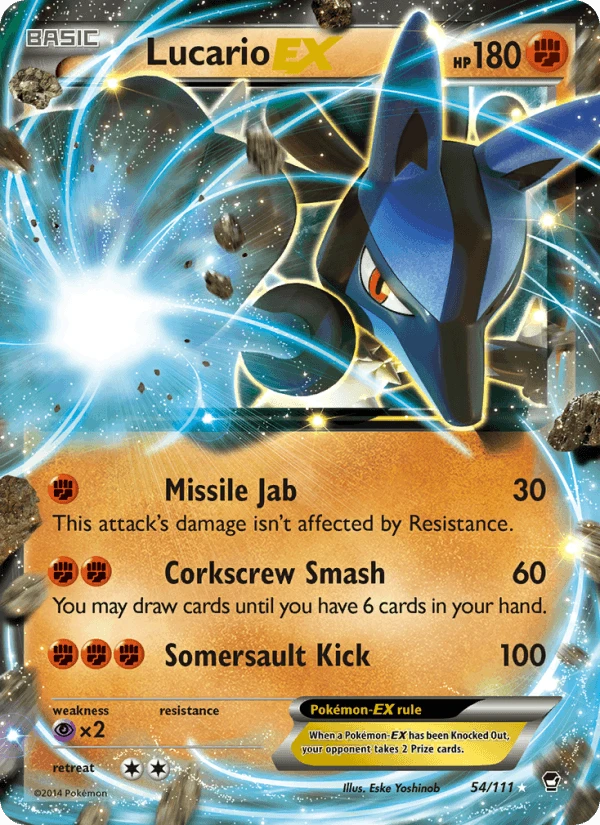 Lucario Ex #54