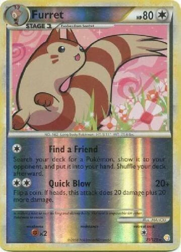 Furret Reverse Holo #21