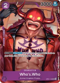 Who's.Who [Box Topper]
