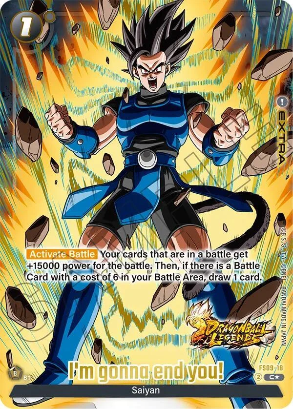 I'm gonna end you! [Bonus Pack Alternate Art] #FS09-18