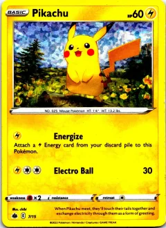 Pikachu Holo