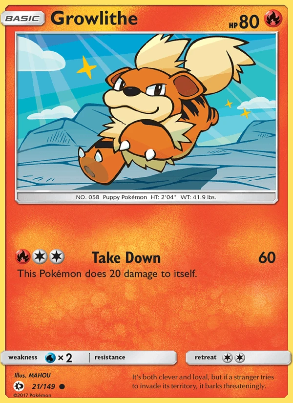 Growlithe #21