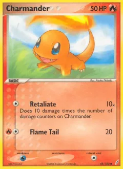 Charmander Reverse Holo