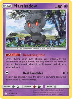 Marshadow Reverse Holo