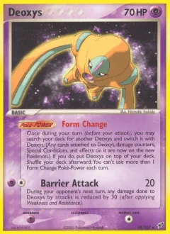 Deoxys Reverse Holo