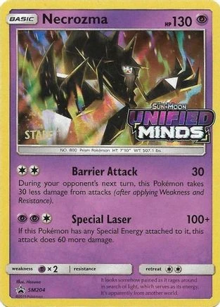 Necrozma Prerelease Staff #SM204