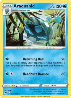 Araquanid Reverse Holo