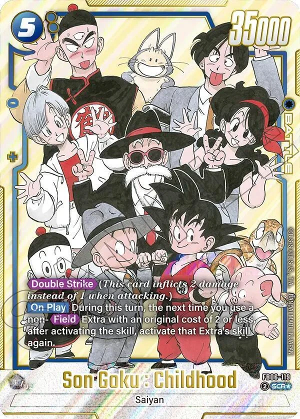 Son Goku : Childhood [Alternate Art] #FB06-119
