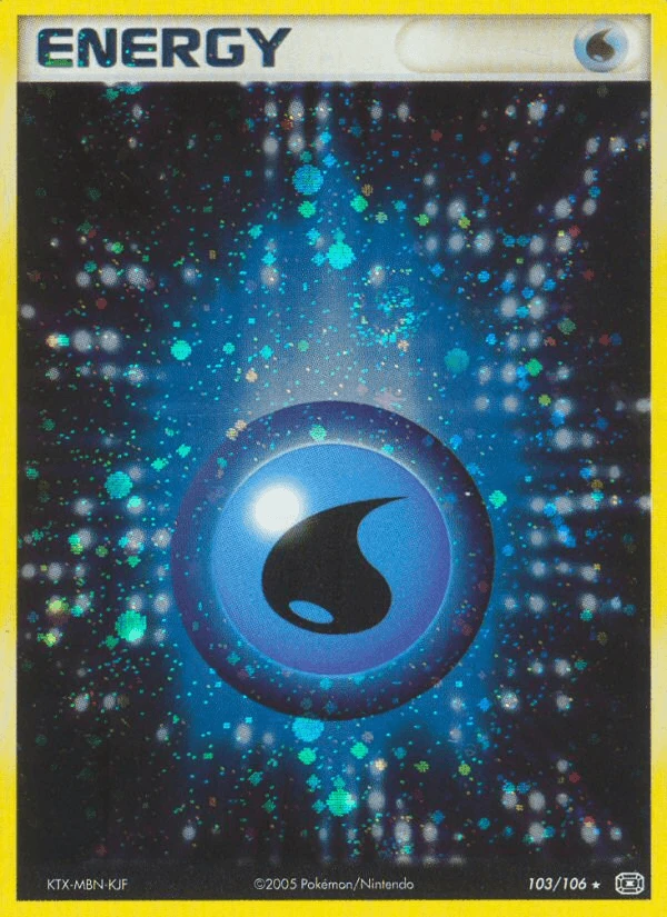 Water Energy Holo #103