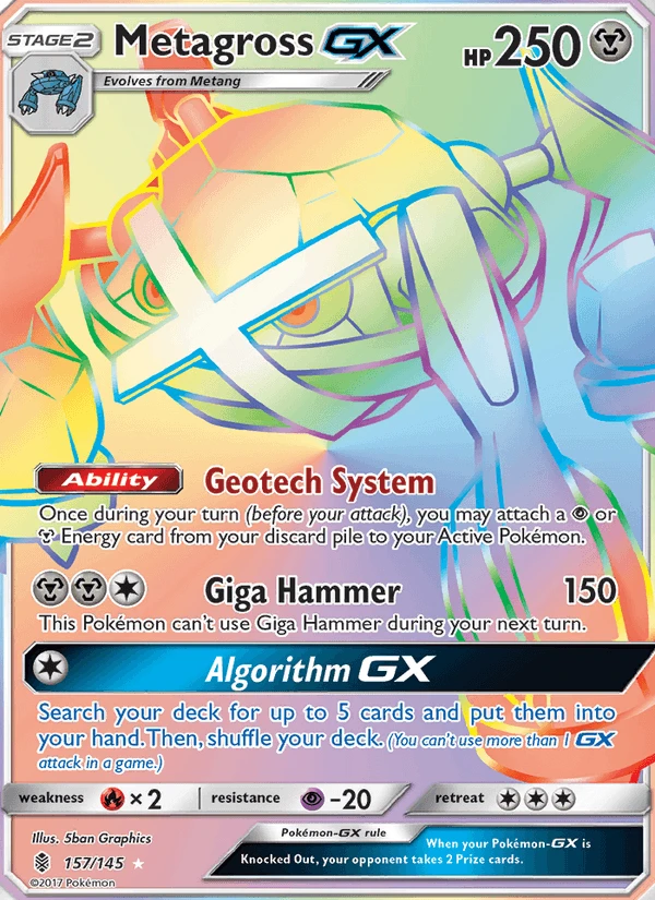 Metagross Gx #157