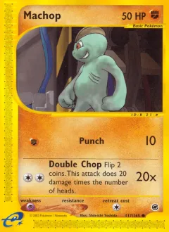 Machop Reverse Holo