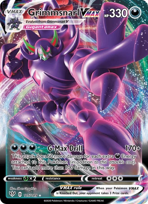 Grimmsnarl Vmax #115