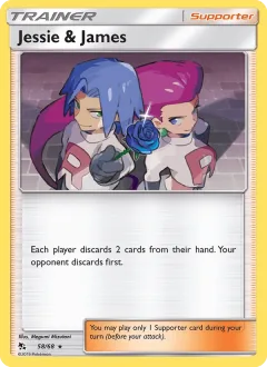 Jessie & James Reverse Holo