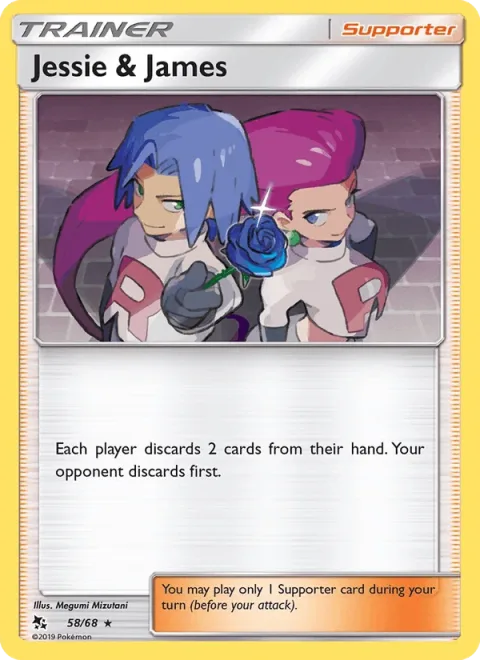 Jessie & James Reverse Holo