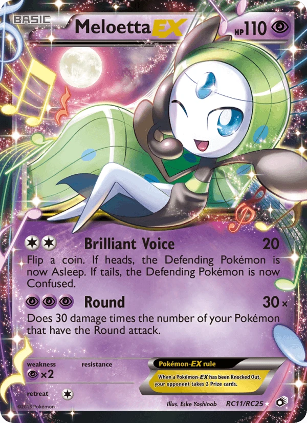 Meloetta EX #RC11