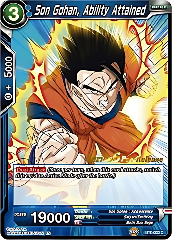 Son Gohan, Ability Attained [Pre-Release] #BT6-032_PR