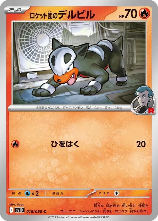 Team Rocket's Houndour #16