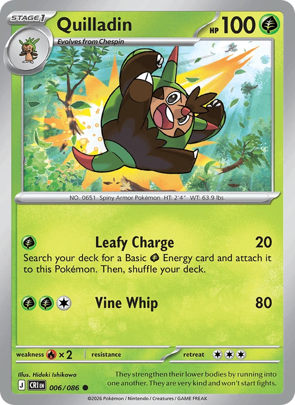 Quilladin #6