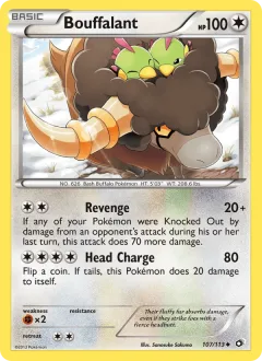 Bouffalant Reverse Holo