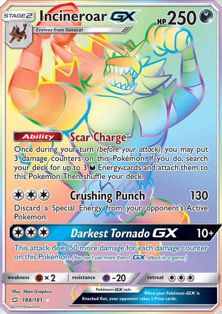 Incineroar Gx #188
