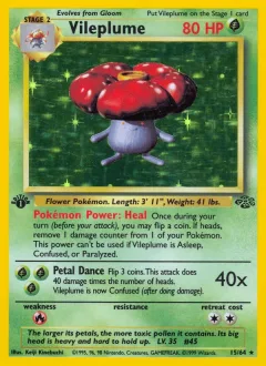 Vileplume 1st Edition