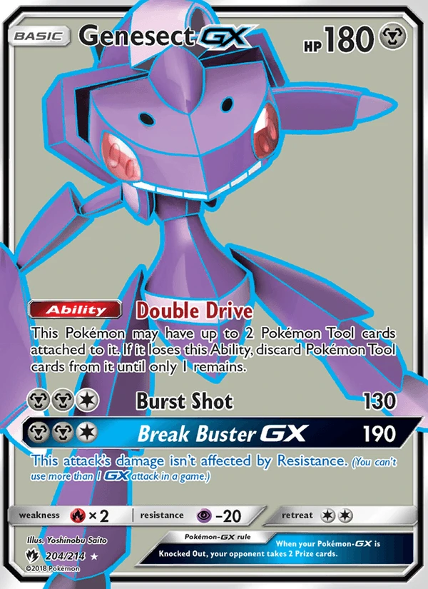 Genesect Gx #204