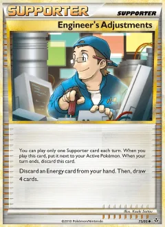 Engineer's Adjustments Reverse Holo
